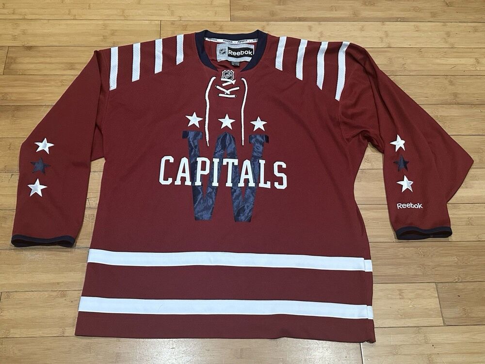 Reebok Washington Capitals 2015 Winter Classic Replica Jersey Men’s Size XL NWOT